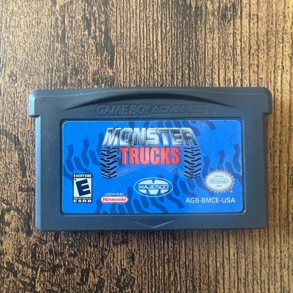 Monster Trucks (Nintendo Game Boy Advance, 2004) Cartridge Only